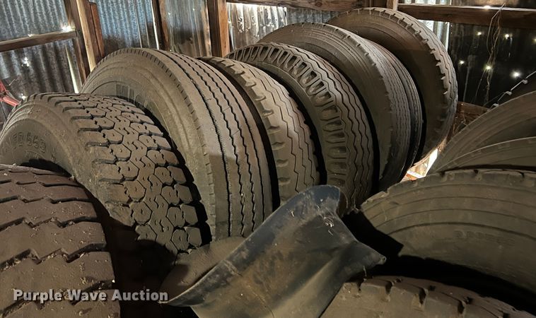 image for item LB9361 Approximately 27 tires and wheels