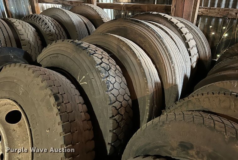 image for item LB9361 Approximately 27 tires and wheels