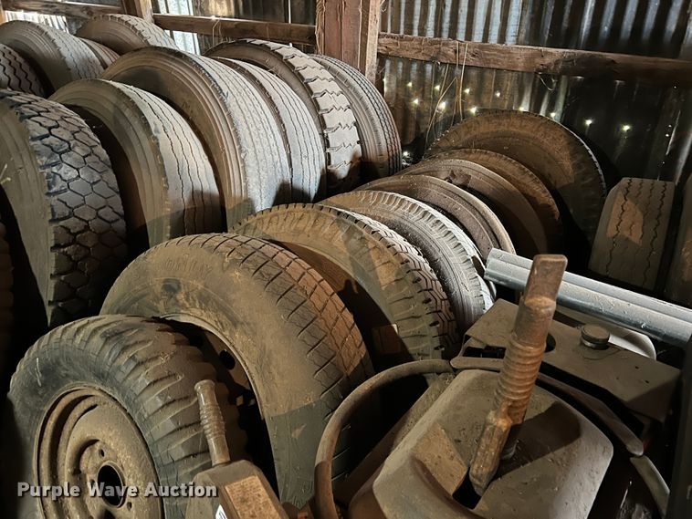 image for item LB9361 Approximately 27 tires and wheels