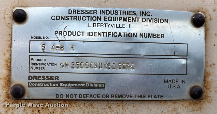 image for item LB9363 Dresser S4-6B  double drum roller