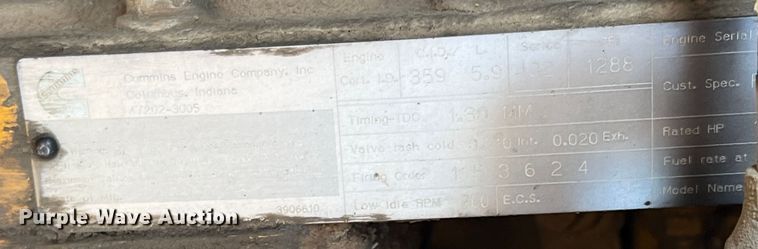 image for item LB9376 WHS 116  chip spreader