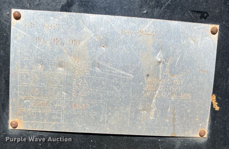 image for item LB9378 2016 Caterpillar 918M  wheel loader