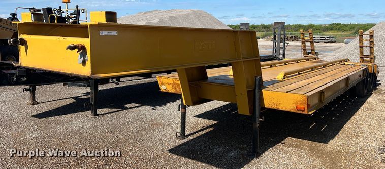 image for item LB9382 1979 Hyster  equipment trailer