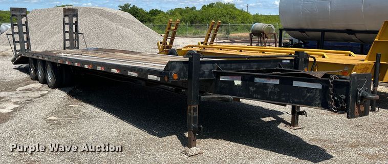 image for item LB9384 2000 Shop built  equipment trailer
