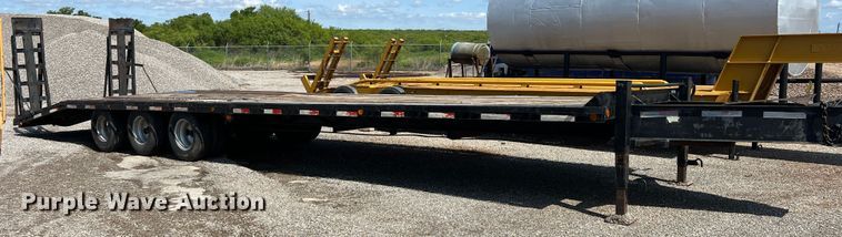 image for item LB9384 2000 Shop built  equipment trailer