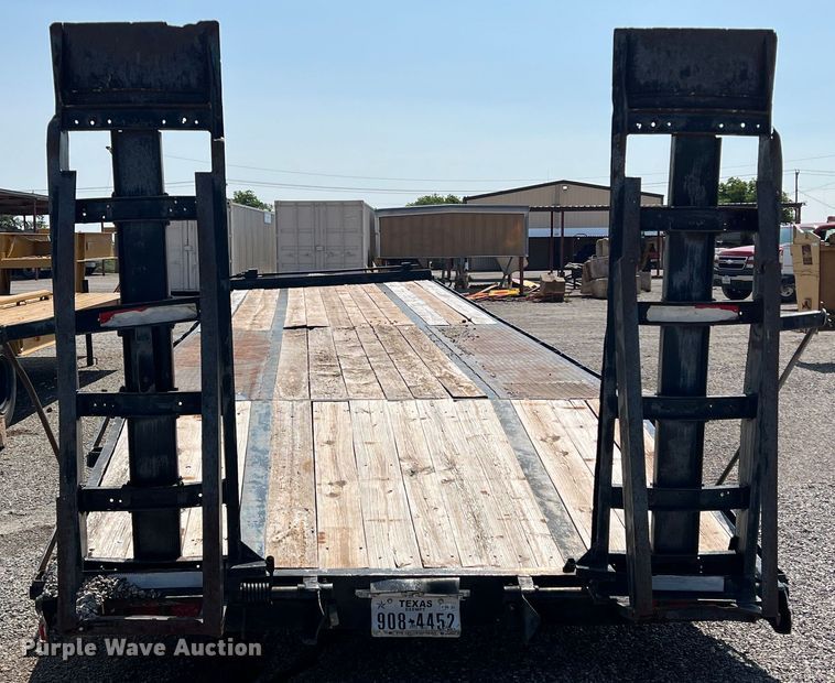 image for item LB9384 2000 Shop built  equipment trailer