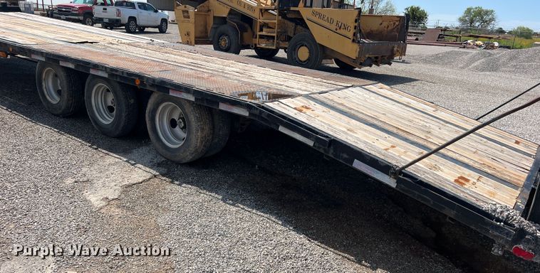 image for item LB9384 2000 Shop built  equipment trailer