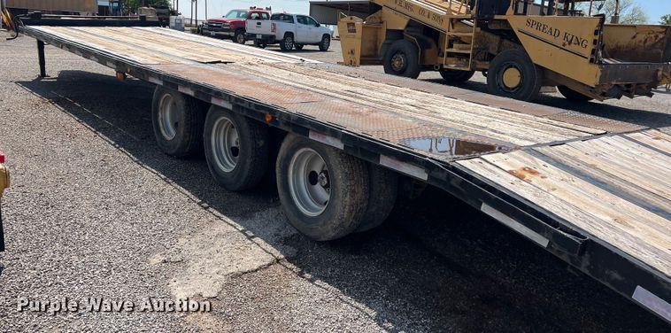 image for item LB9384 2000 Shop built  equipment trailer