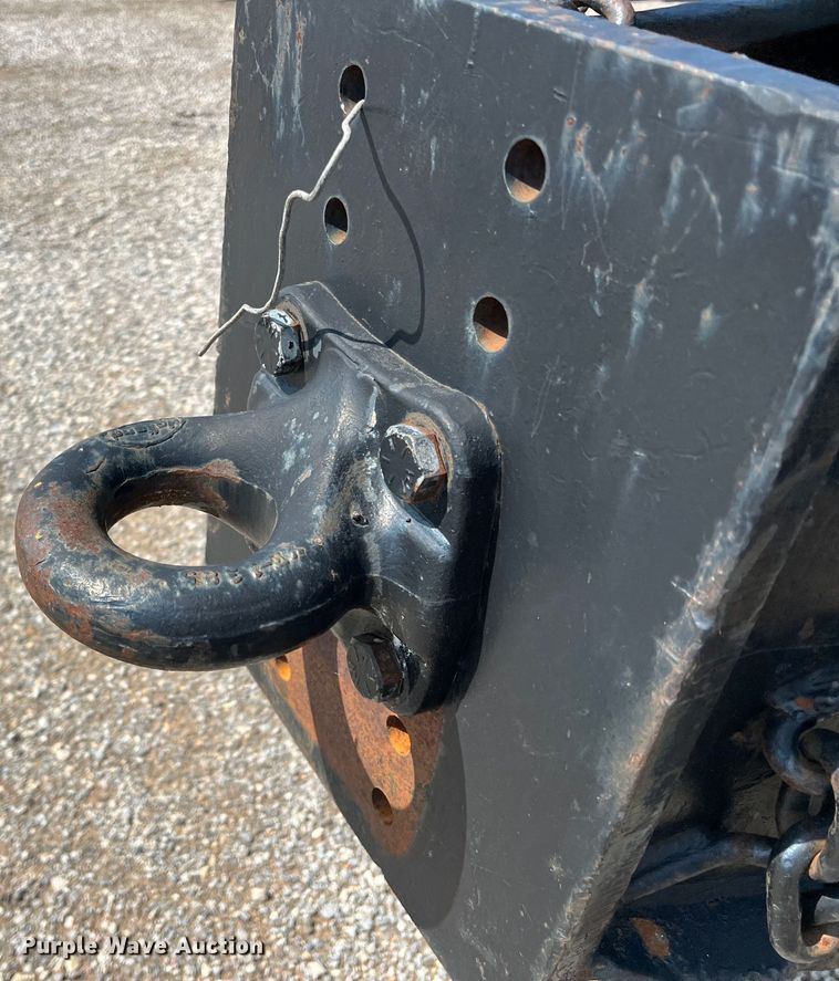 image for item LB9384 2000 Shop built  equipment trailer