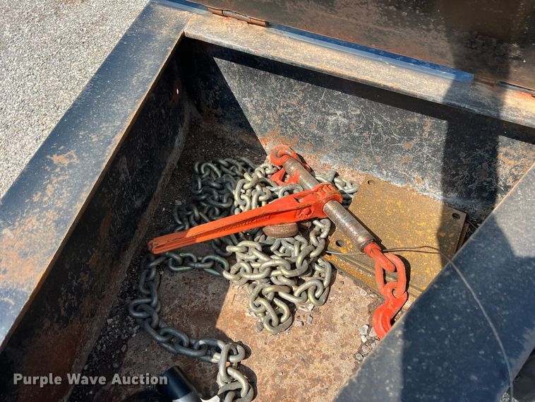 image for item LB9384 2000 Shop built  equipment trailer