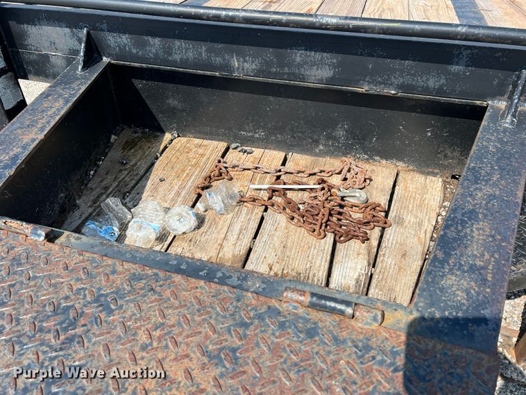 image for item LB9384 2000 Shop built  equipment trailer