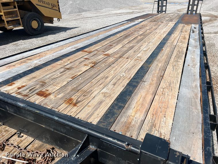 image for item LB9384 2000 Shop built  equipment trailer