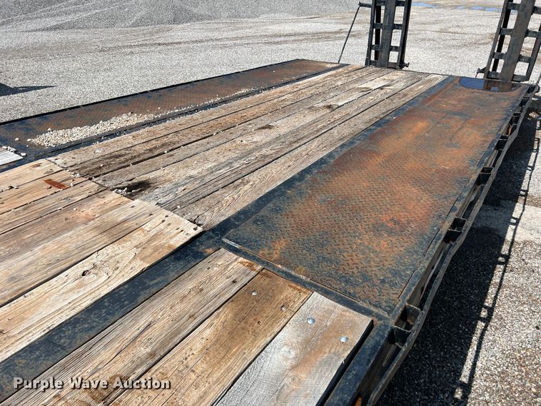 image for item LB9384 2000 Shop built  equipment trailer