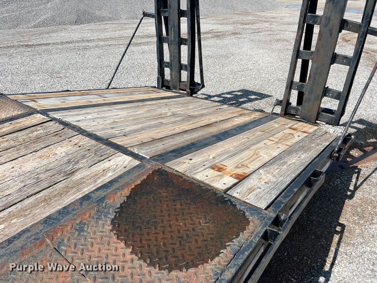 image for item LB9384 2000 Shop built  equipment trailer