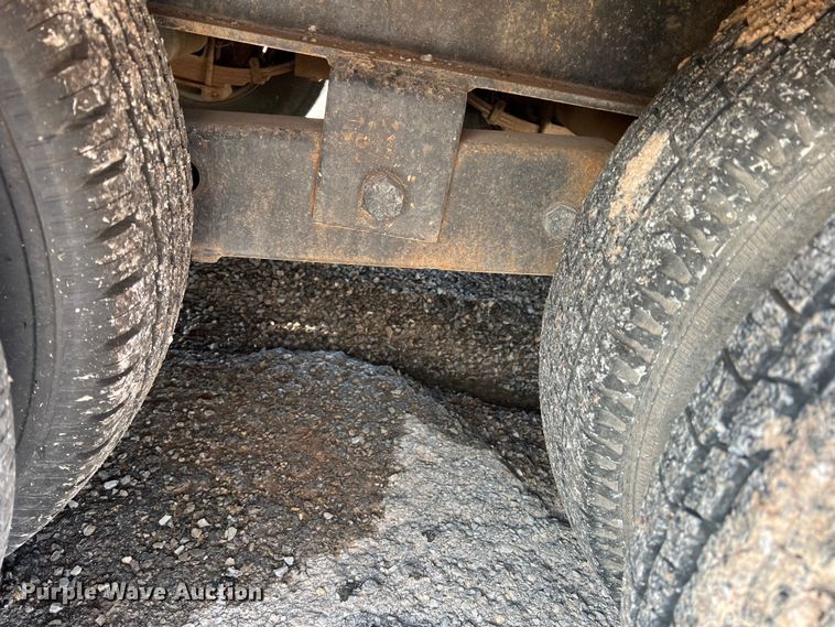 image for item LB9384 2000 Shop built  equipment trailer