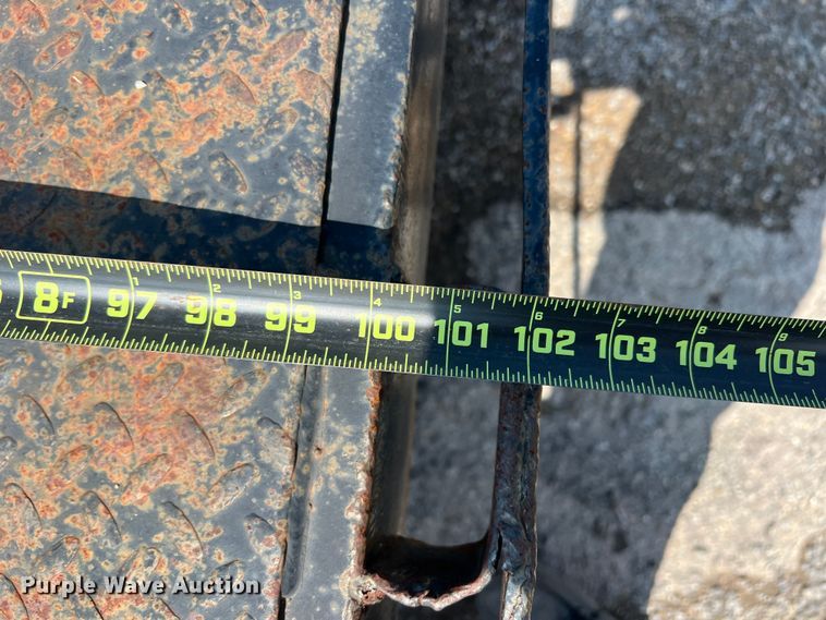 image for item LB9384 2000 Shop built  equipment trailer