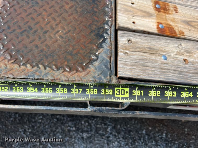 image for item LB9384 2000 Shop built  equipment trailer