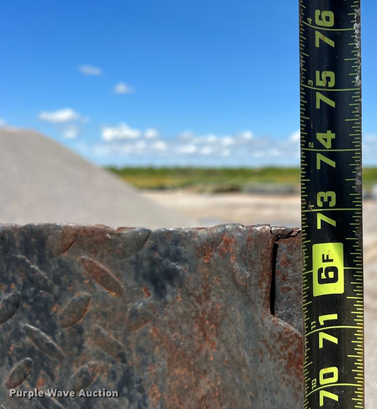 image for item LB9384 2000 Shop built  equipment trailer