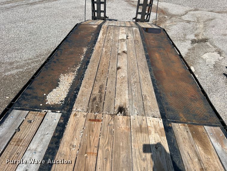 image for item LB9384 2000 Shop built  equipment trailer