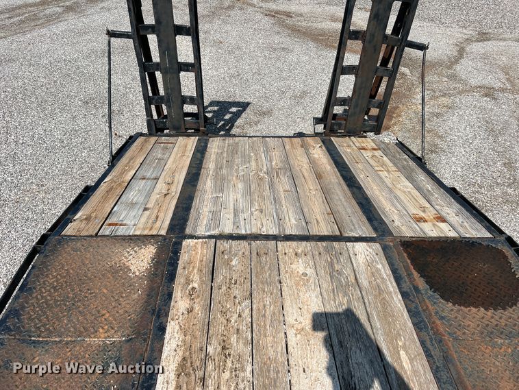 image for item LB9384 2000 Shop built  equipment trailer