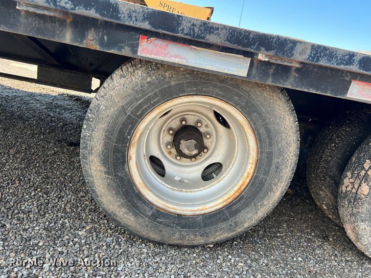 image for item LB9384 2000 Shop built  equipment trailer