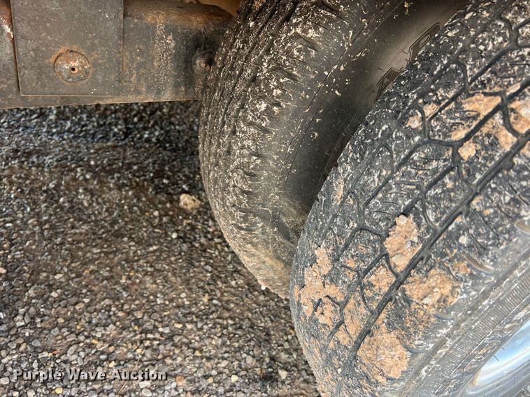 image for item LB9384 2000 Shop built  equipment trailer