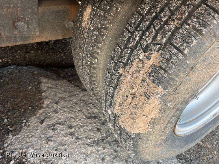 image for item LB9384 2000 Shop built  equipment trailer