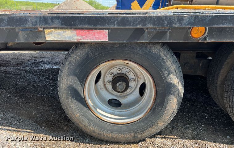 image for item LB9384 2000 Shop built  equipment trailer