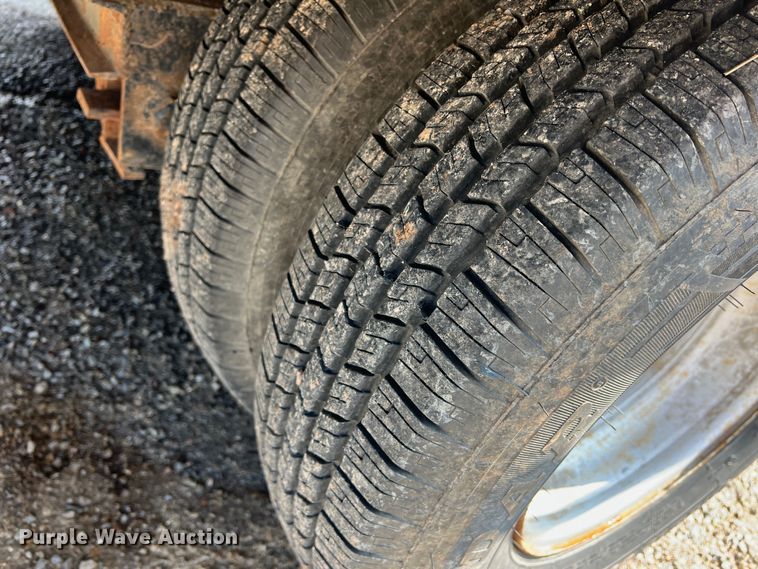 image for item LB9384 2000 Shop built  equipment trailer