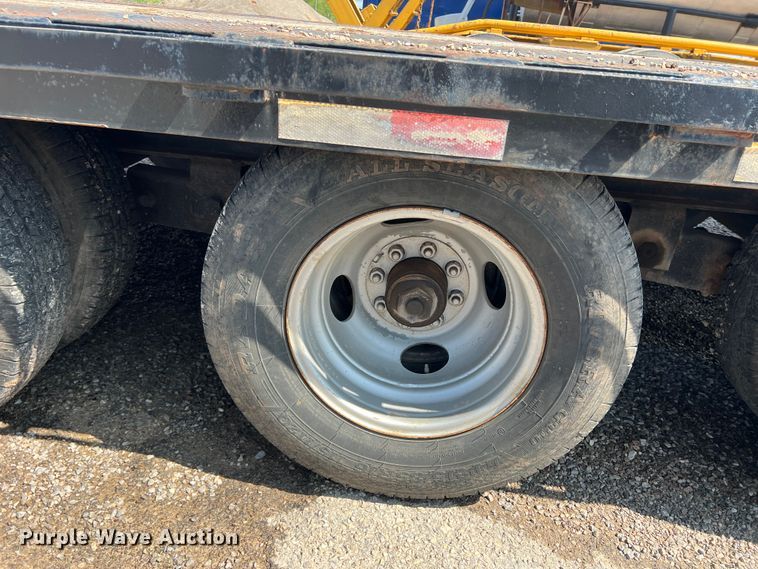 image for item LB9384 2000 Shop built  equipment trailer