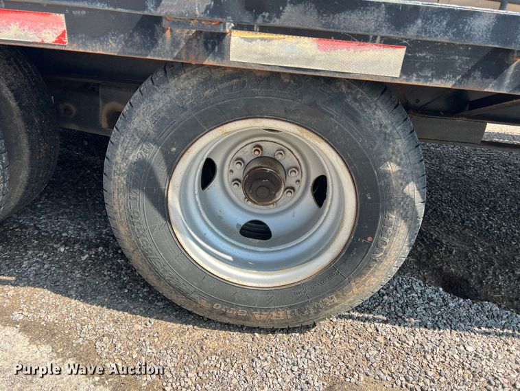 image for item LB9384 2000 Shop built  equipment trailer