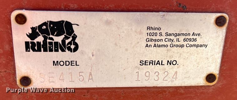 image for item LB9388 Rhino SE415A  batwing rotary mower