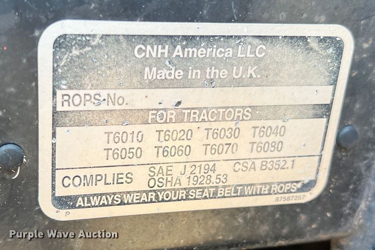 image for item LB9393 2008 New Holland T6020  tractor