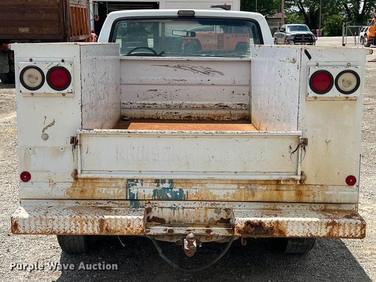 image for item LG9210 1993 Ford F250  utility bed pickup truck