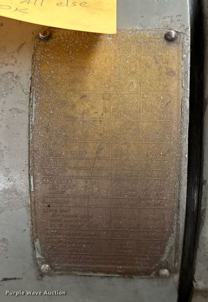 image for item LG9273 (2) Southbend lathes