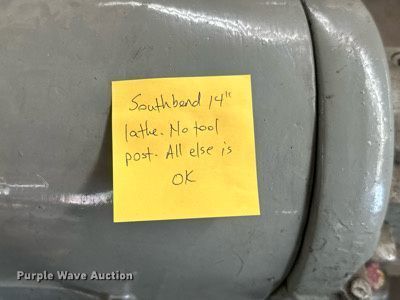 image for item LG9274 (2) Southbend lathes