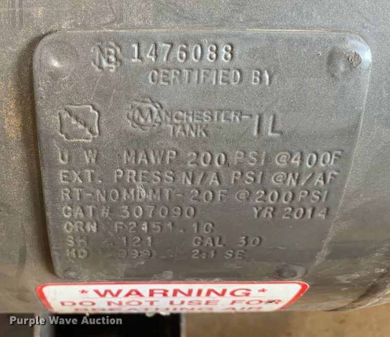 image for item LH9651 Compressed Air Systems C140GEC34HC  air compressor