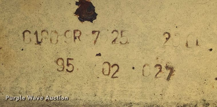 image for item LH9655 Caterpillar  excavator bucket