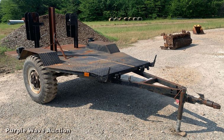 image for item LH9657 Shop built  welder trailer
