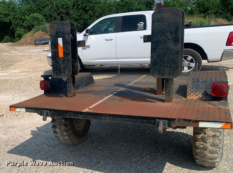 image for item LH9657 Shop built  welder trailer