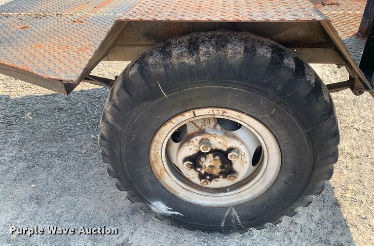 image for item LH9657 Shop built  welder trailer