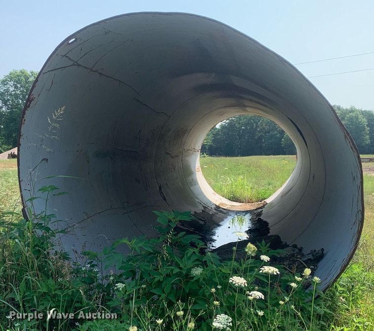 image for item LH9658 35' L x 9' diameter steel culvert
