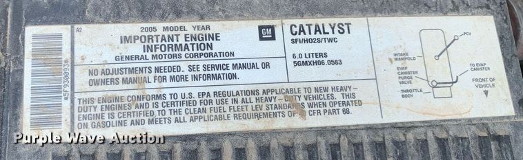 image for item LH9664 2005 Chevrolet Silverado 3500  Crew Cab pickup truck