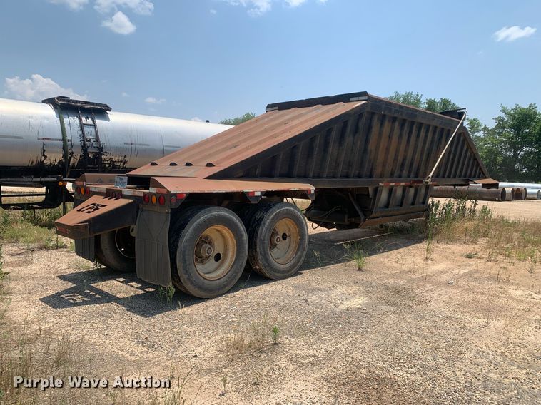 image for item LH9665 1998 CPS  bottom dump trailer