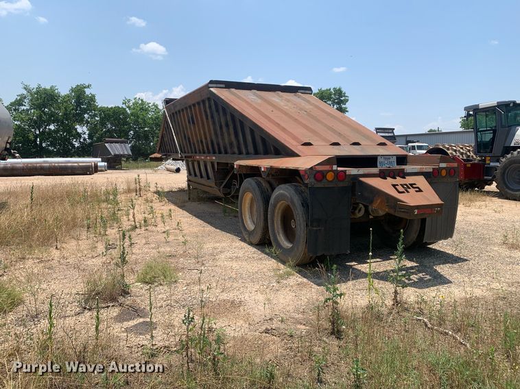 image for item LH9665 1998 CPS  bottom dump trailer