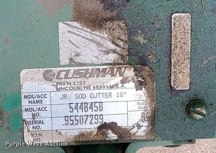 image for item LP9585 Cushman JR sod cutter  sod cutter