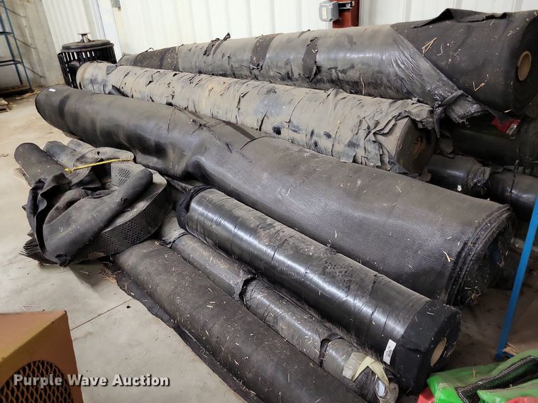 image for item LR9266 Approximately 18 rolls of geotextile fabric