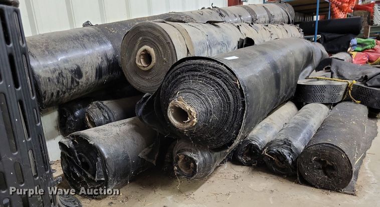 image for item LR9266 Approximately 18 rolls of geotextile fabric