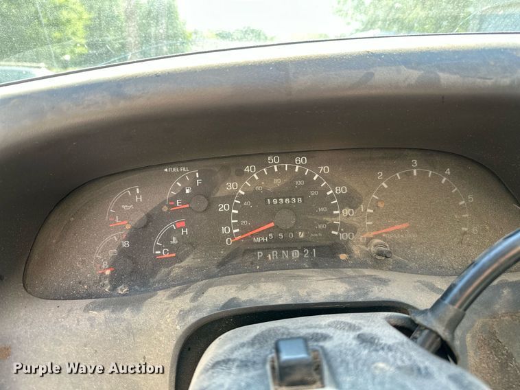 image for item LR9755 1999 Ford F250  Super Duty  SuperCab pickup truck