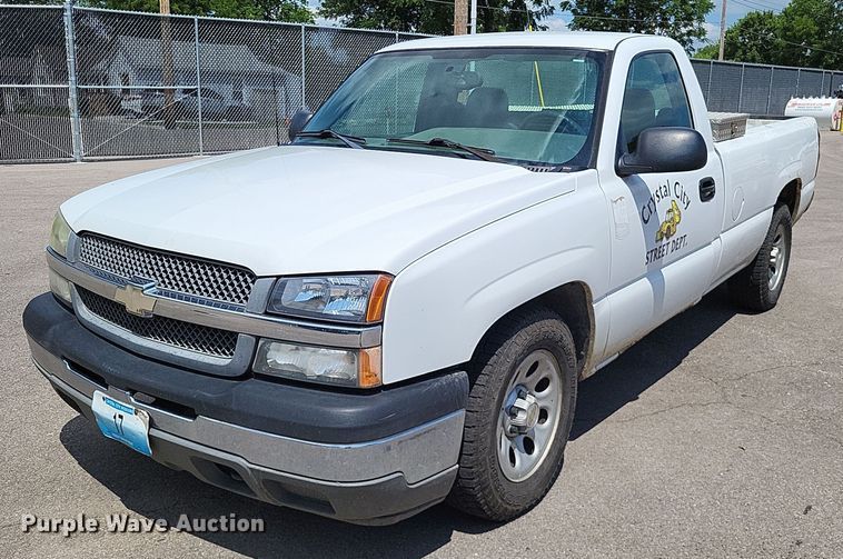 image for item LS9551 2005 Chevrolet Silverado 1500  pickup truck